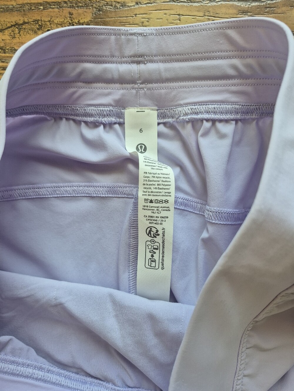 Lululemon Adapted State High Rise Joggers Lavender Size 6 NWT - Picture 10 of 10
